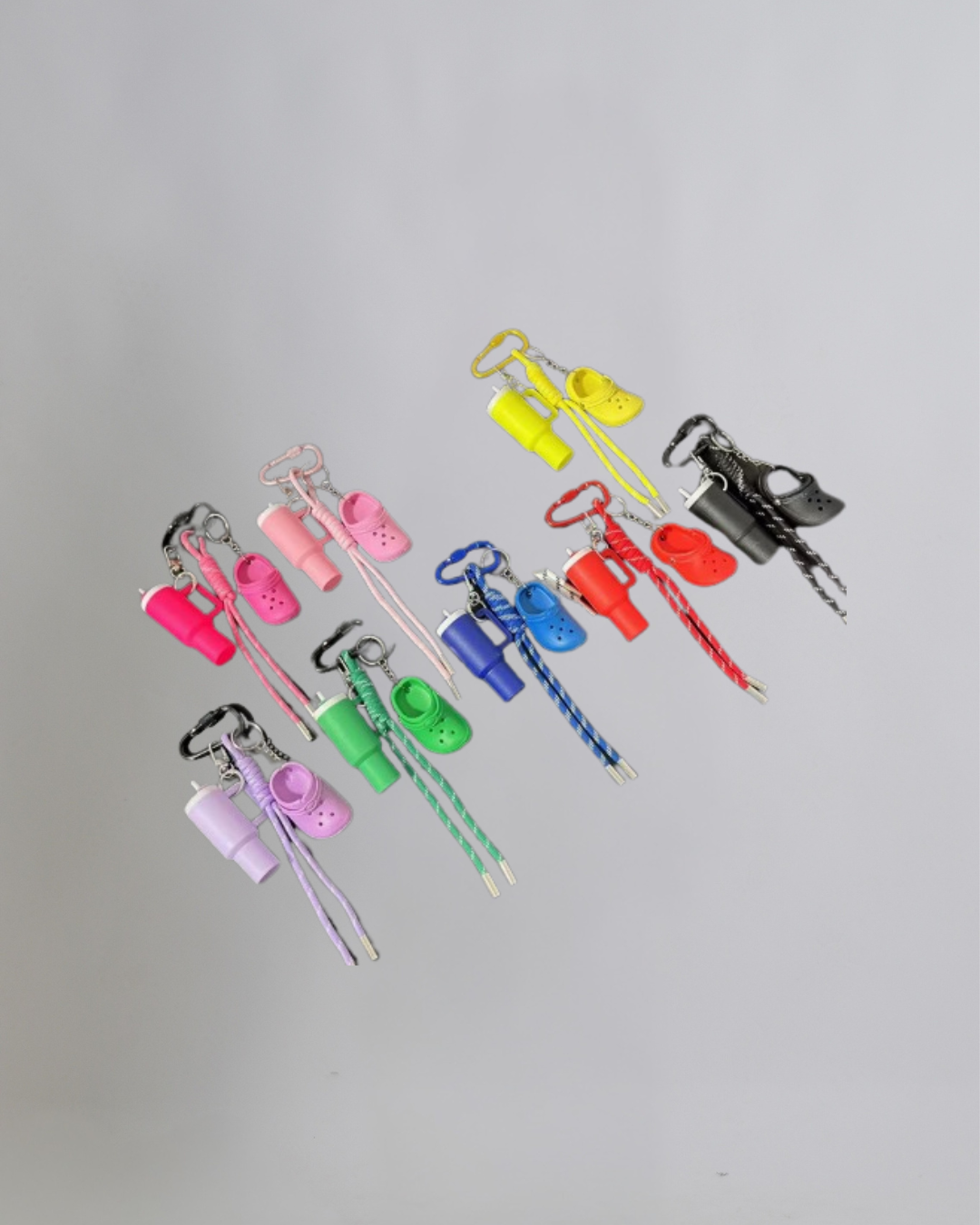 Multi Bag Charm in Yellow