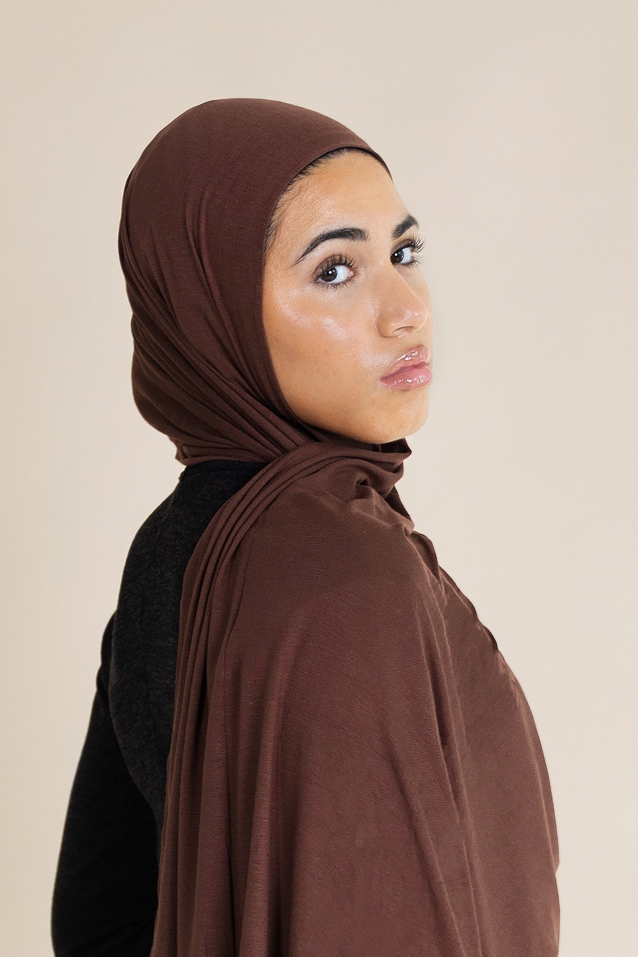 Brown Bamboo Jersey