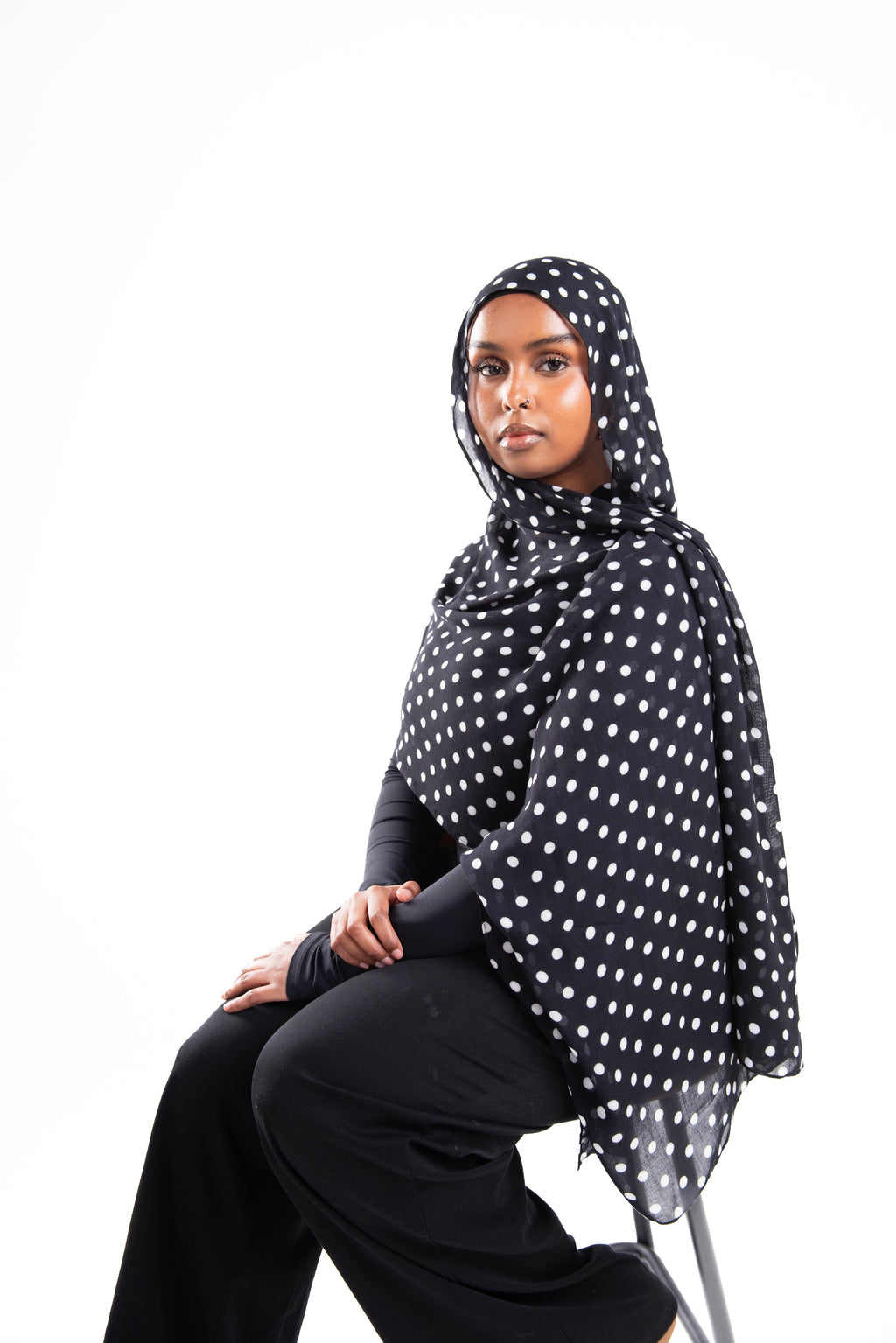 Dottie in Black (polka dot)