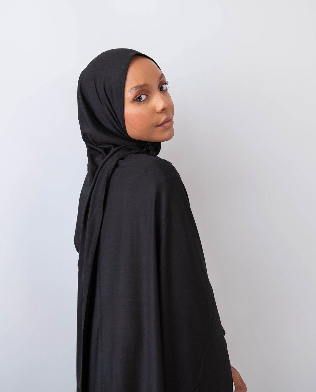 Jet Black Bamboo Jersey