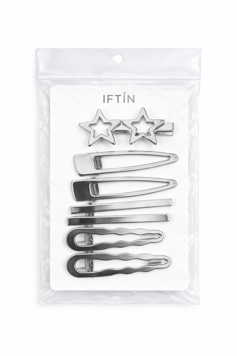 Chrome clips - Pack of 4