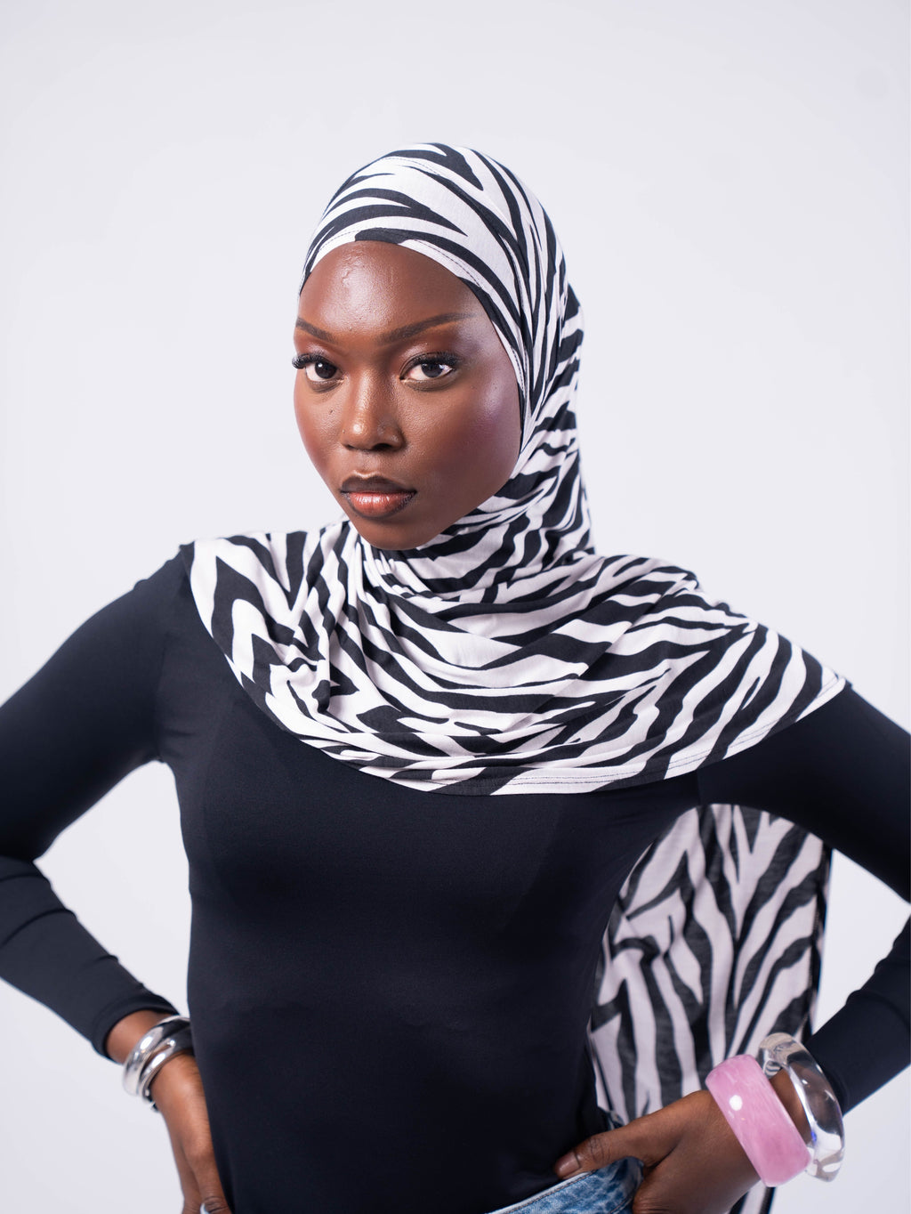 Zebra Printed Jersey