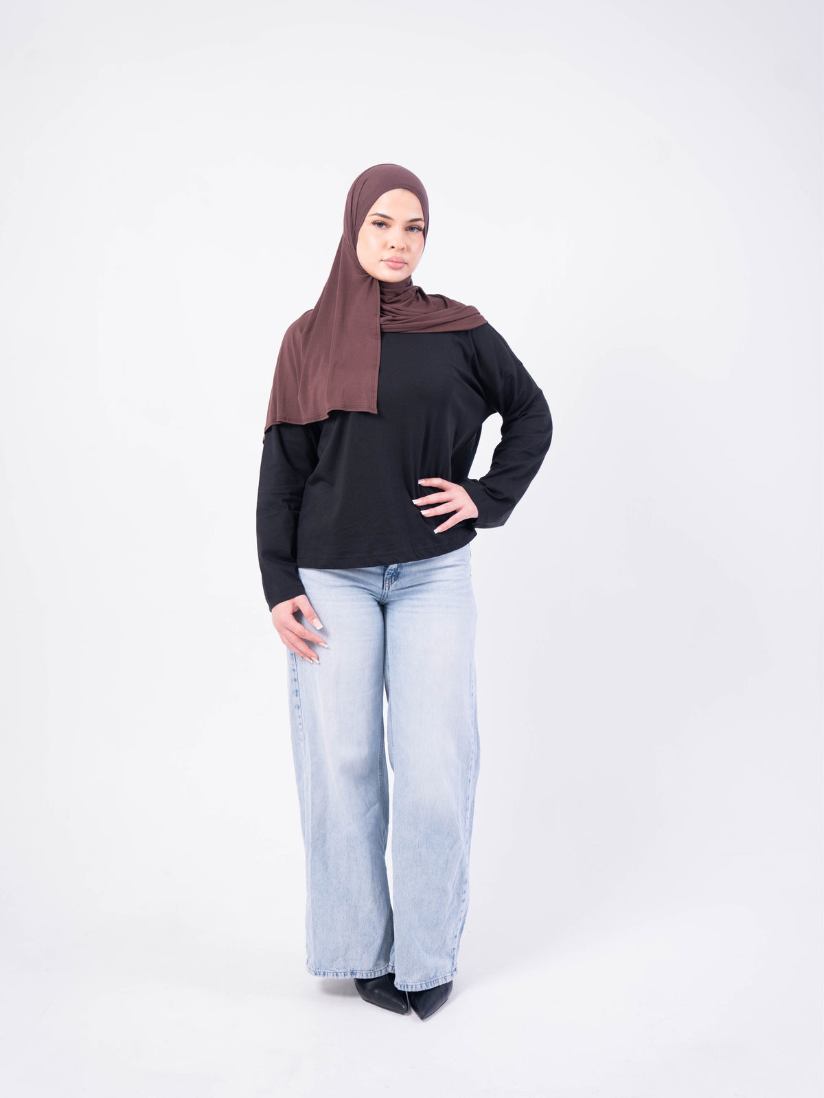 Autumn Brown Bamboo Jersey