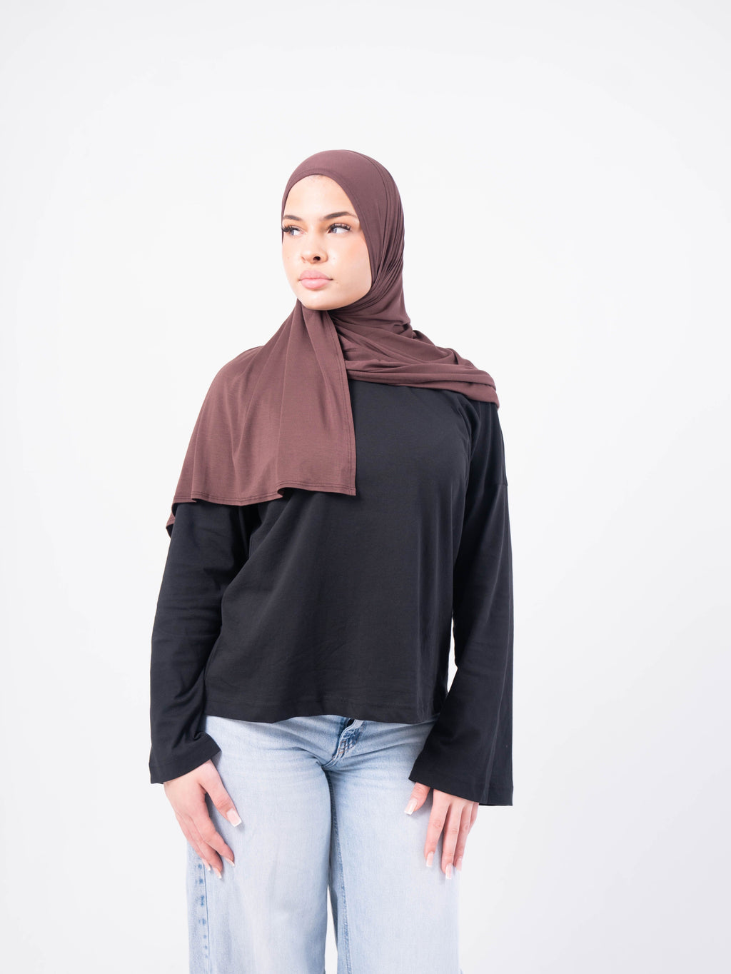 Autumn Brown Bamboo Jersey